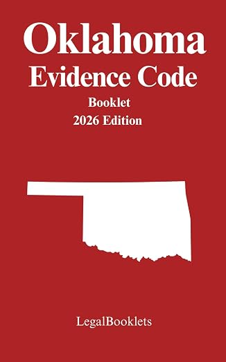 Oklahoma Evidence Code (2026 Edition) booklet cover